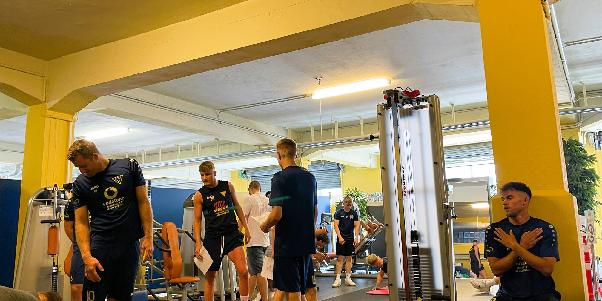 TSG Dülmen zur Leistungsdiagnostik in der amt-Gesundheitsakademie im Vest